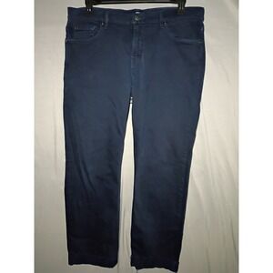 7 Seven for All Mankind Mens Black Slimmy Style Jeans Size 36 Stretch Denim